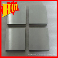 Hojas / placas de tungsteno W1 W2 ASTM B 760 y GB 3875